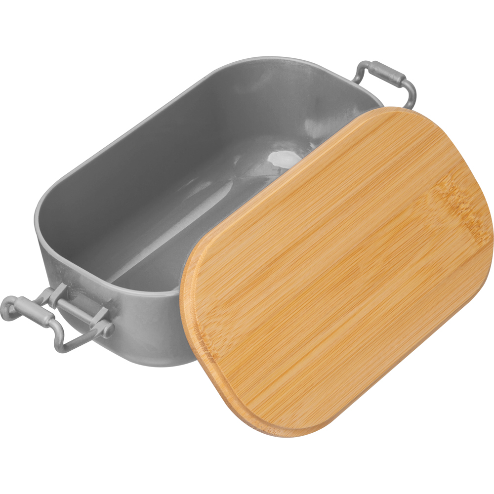 Lunchbox mit Bambusdeckel und Bügelverschluss JAVIER