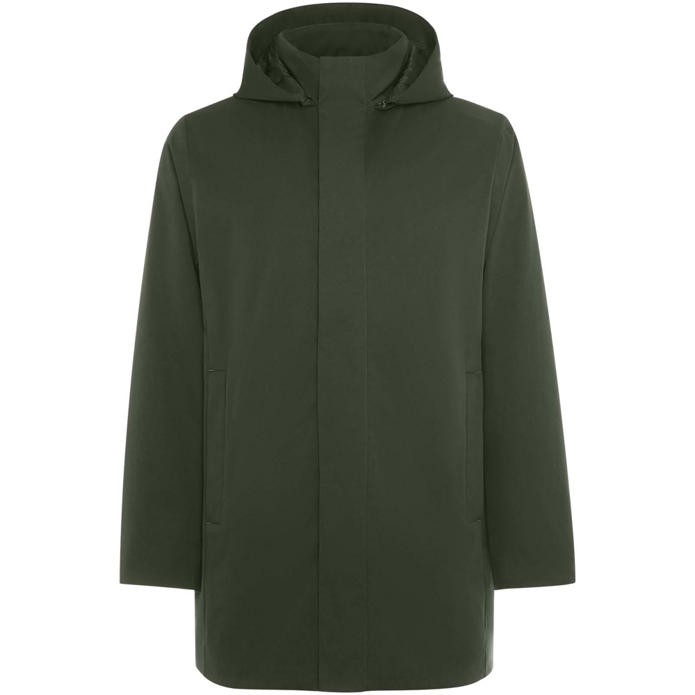Dome wattierte Parka-Jacke Unisex - Rauchgrün