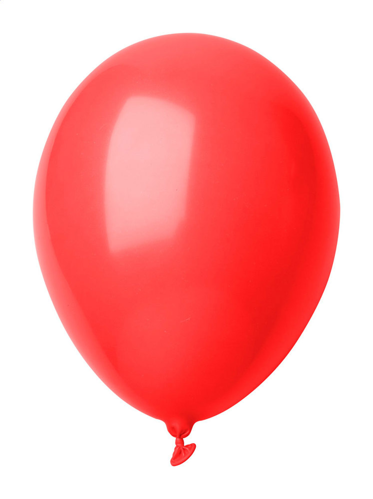 CreaBalloon - Luftballon, pastell - rot