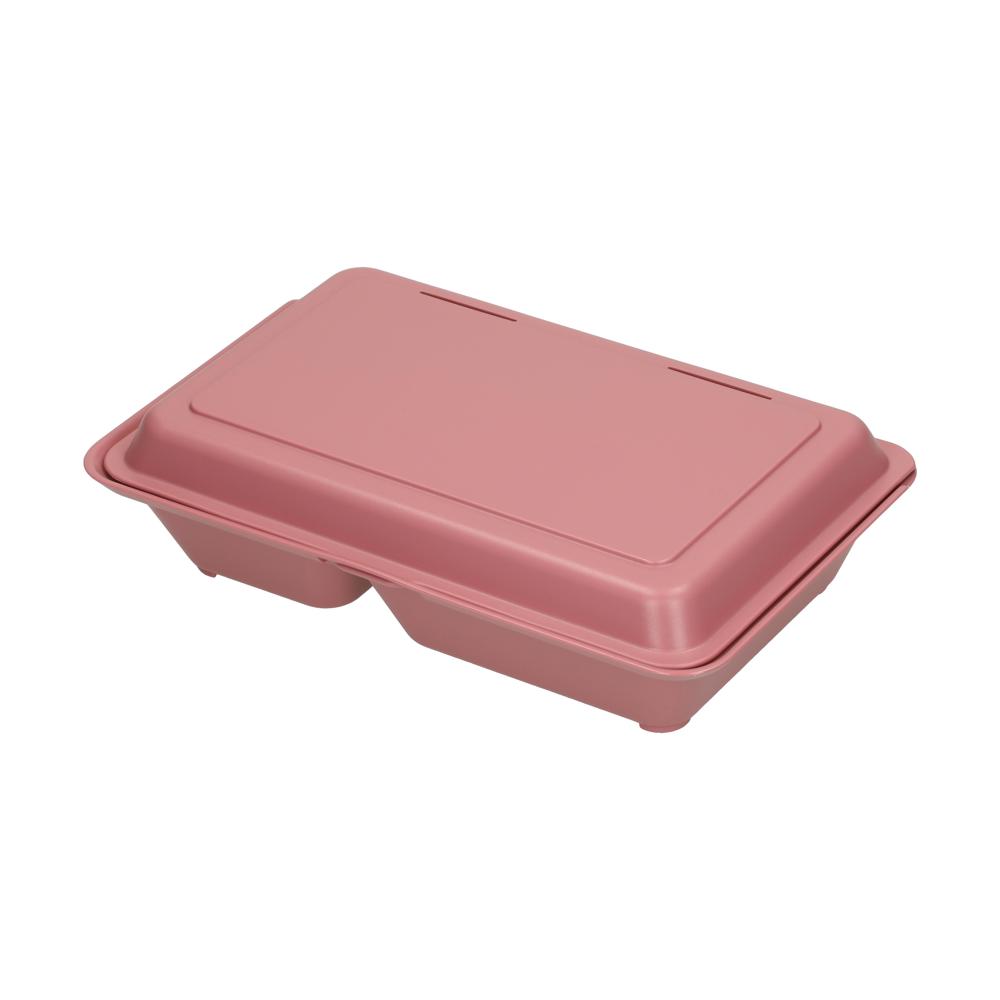 Menübox "ToGo" medium - raffiniertes rot