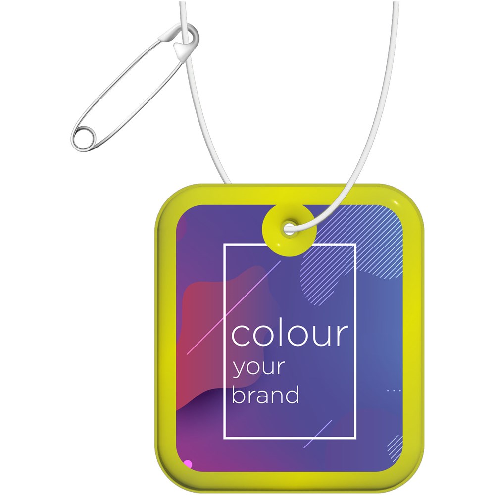 RFX™ H-20 rechteckiger reflektierender PVC-Anhänger XXL