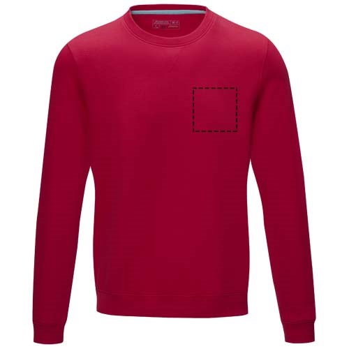 Jasper Pullover mit Rundhalsausschnitt aus Bio-Material für Herren
