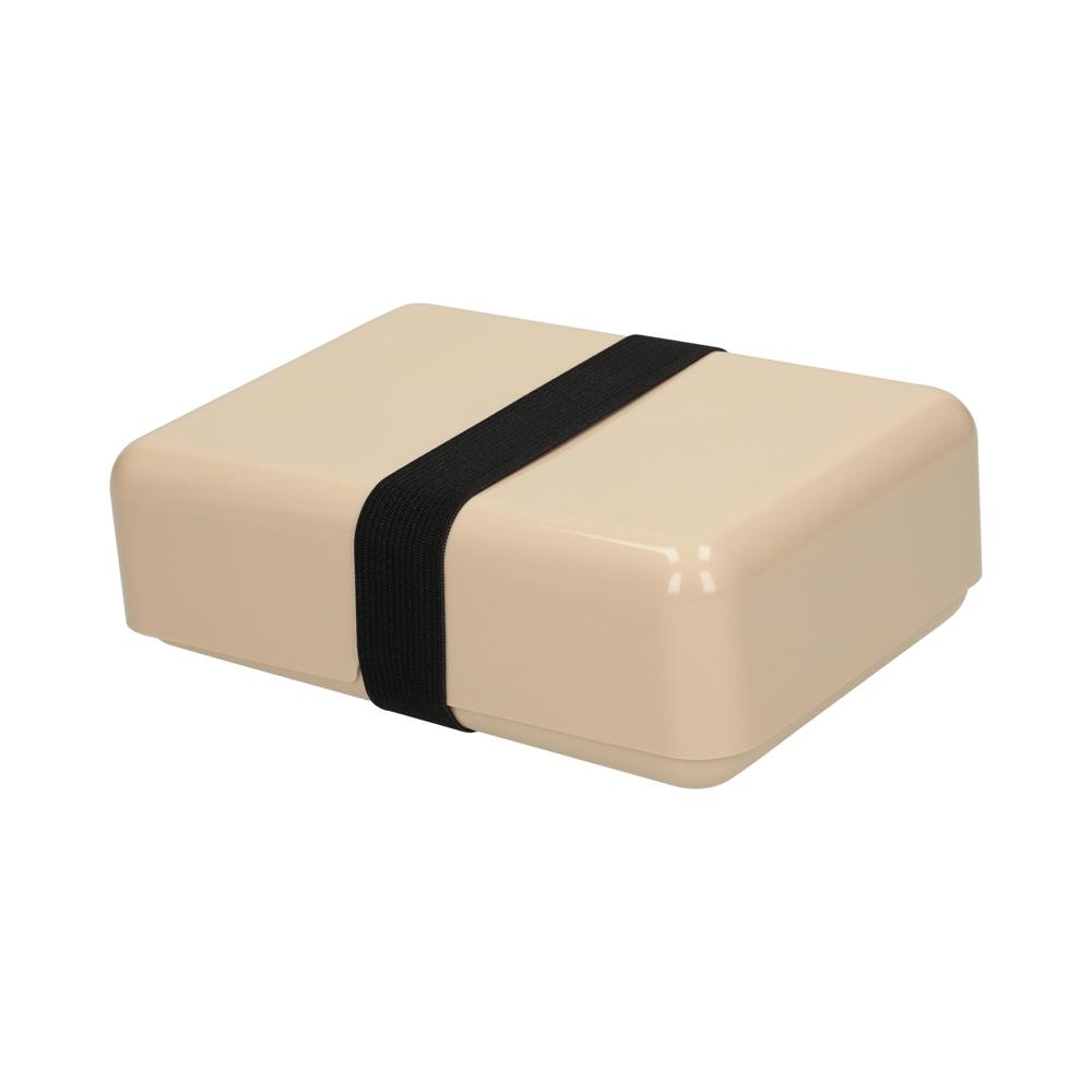 Bio-Vorratsdose "Match" - aprikose/schwarz