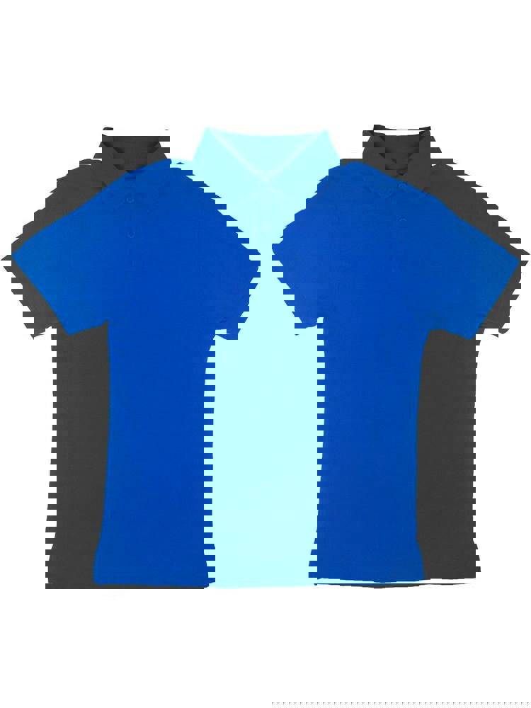 BS Evolution Kinder Polo, 180 gr/m² - Royalblau (PMS 2145C)