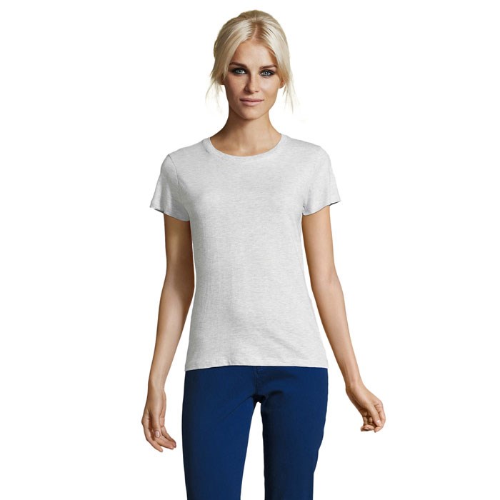 REGENT WOMEN - REGENT DAMENT-SHIRT 150g - Ash