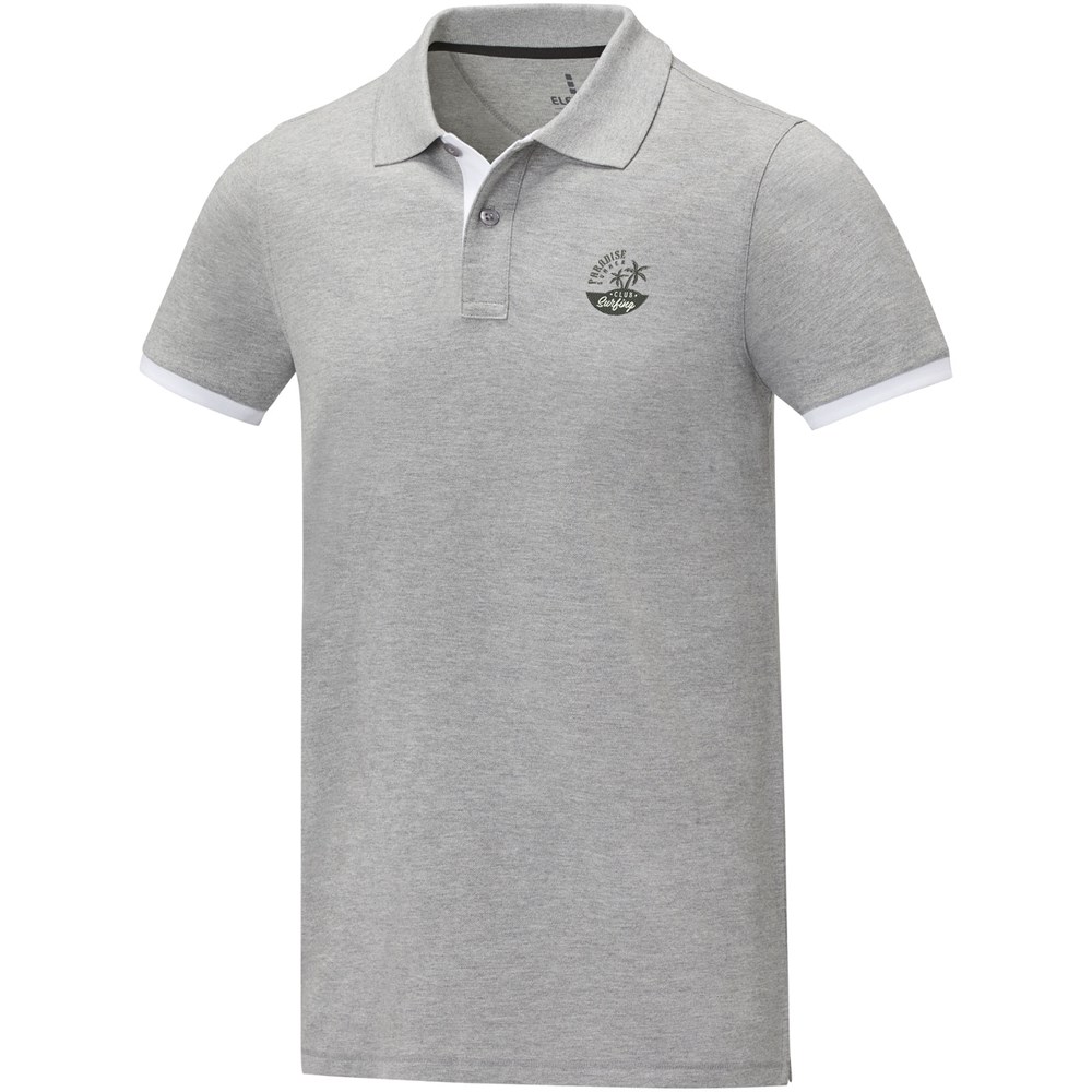 Morgan Polo für Herren, zweifarbig