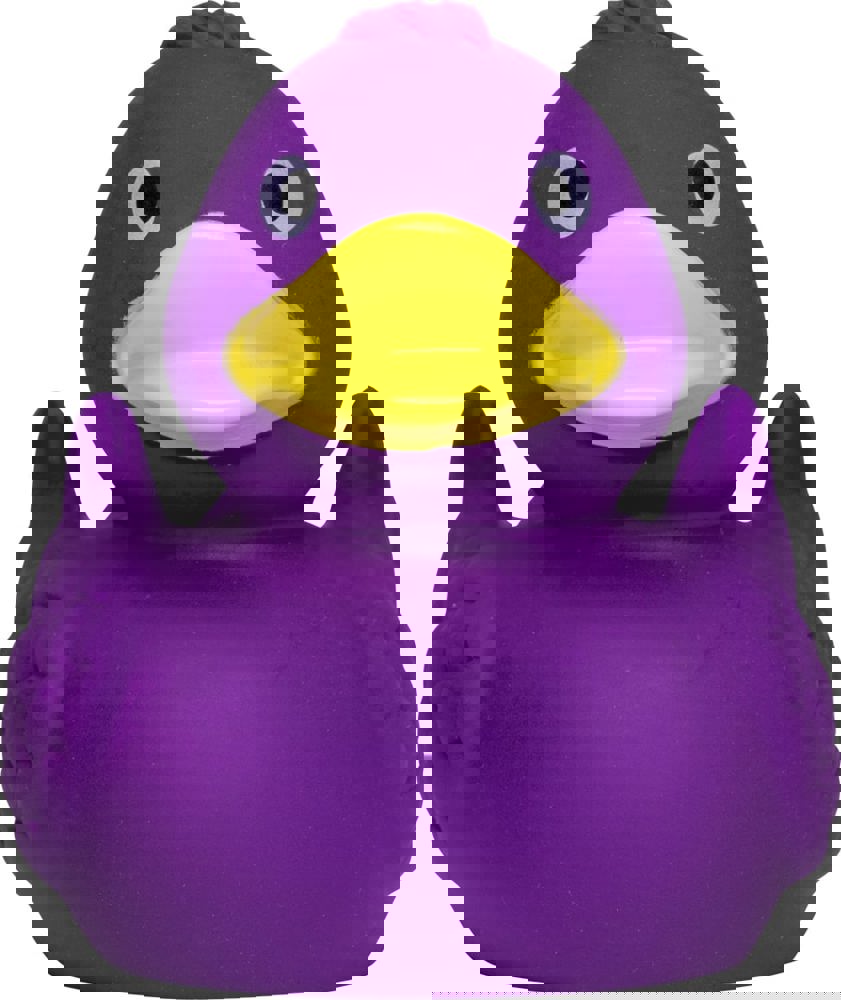 Quietsche-Ente, lila, 7,5 cm