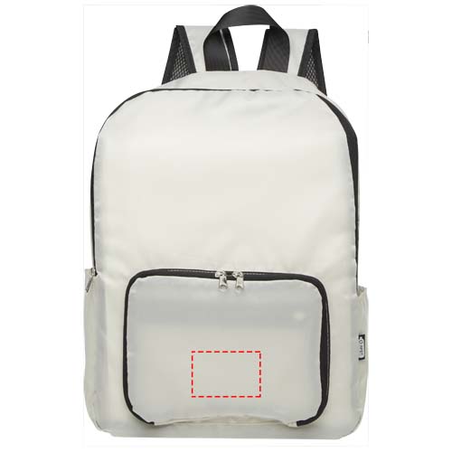 EcoFold faltbarer RPET Rucksack 15 L