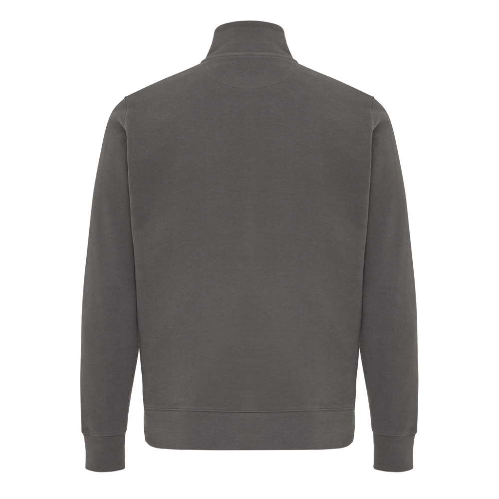 IQONIQ Elgon Quarter-Zip-Sweater aus rec. Baumwolle
