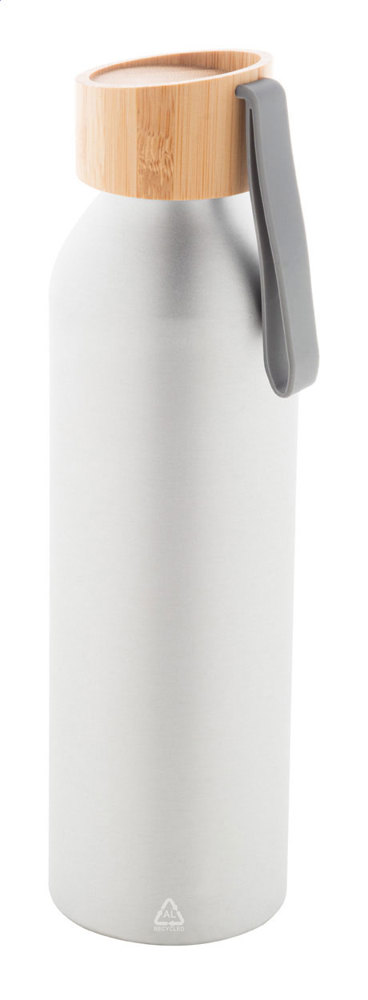 Ralusip Plus - Flasche aus recyceltem Aluminium - silber