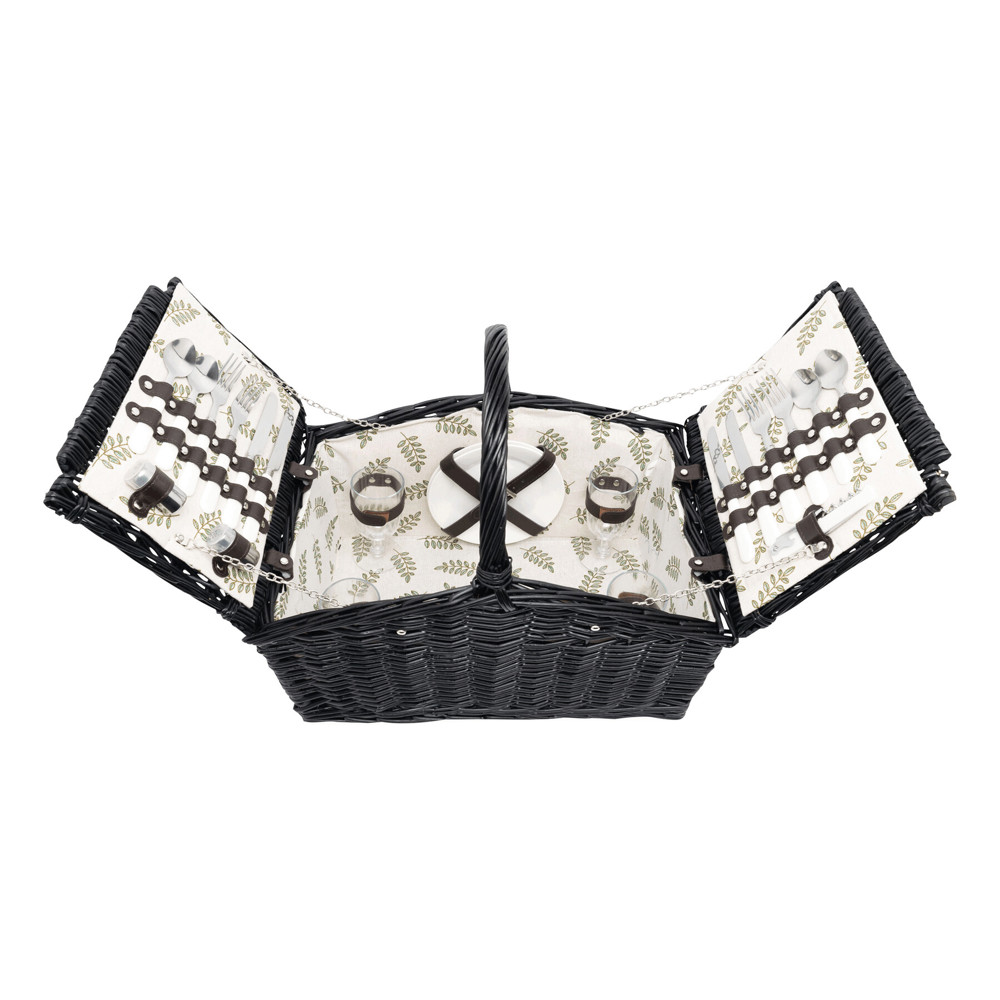 RICHMOND PARK - Weiden-Picknickkorb für 4 Personen