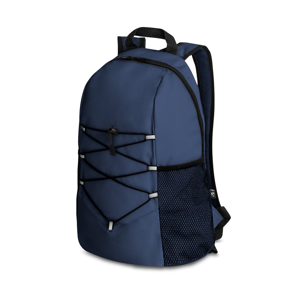 TURIM. Rucksack aus 600D recyceltes Polyester - Blau