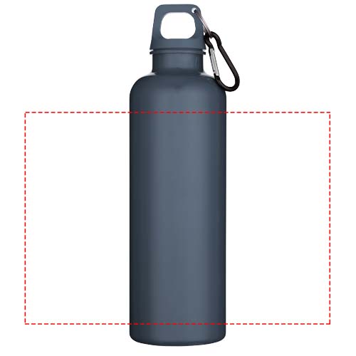 Oregon 750 ml einfarbige RS-zertifizierte Wasserflasche aus recyceltem Kunststoff mit Karabinerhaken  