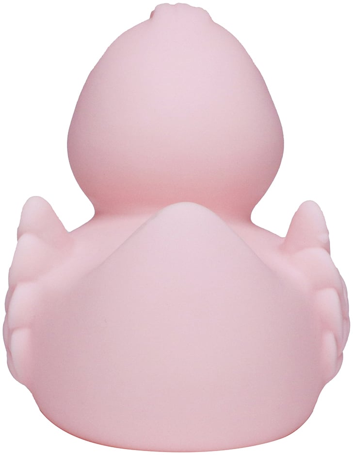 Quietsche-Ente, pastellrosa, 7,5 cm