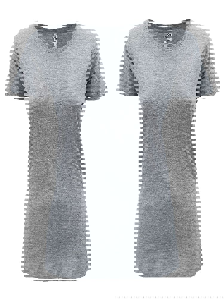 BS Evolution Damen T-Shirt, 150 gr/m² - Grau-meliert