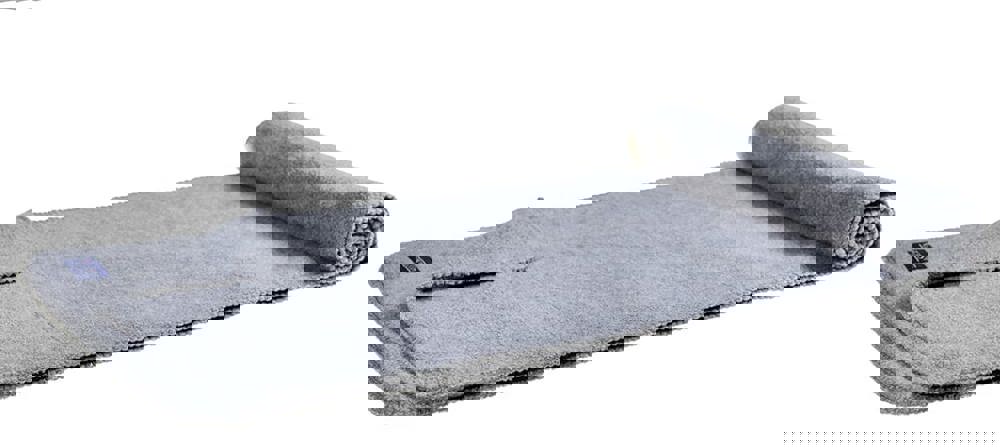 Fleece-Schal deluxe - Grau (PMS 429c) / Grau