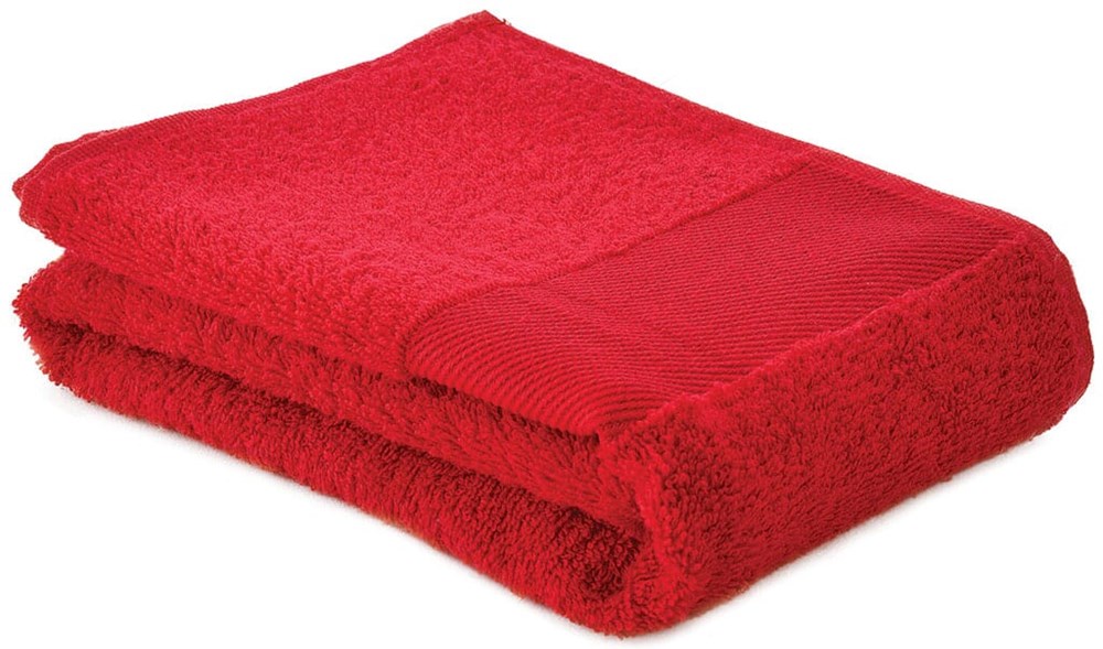 Sophie Muval Sporthandtuch 130x30 cm, 450 gr/m² - Rot (PMS 199c) / Rot