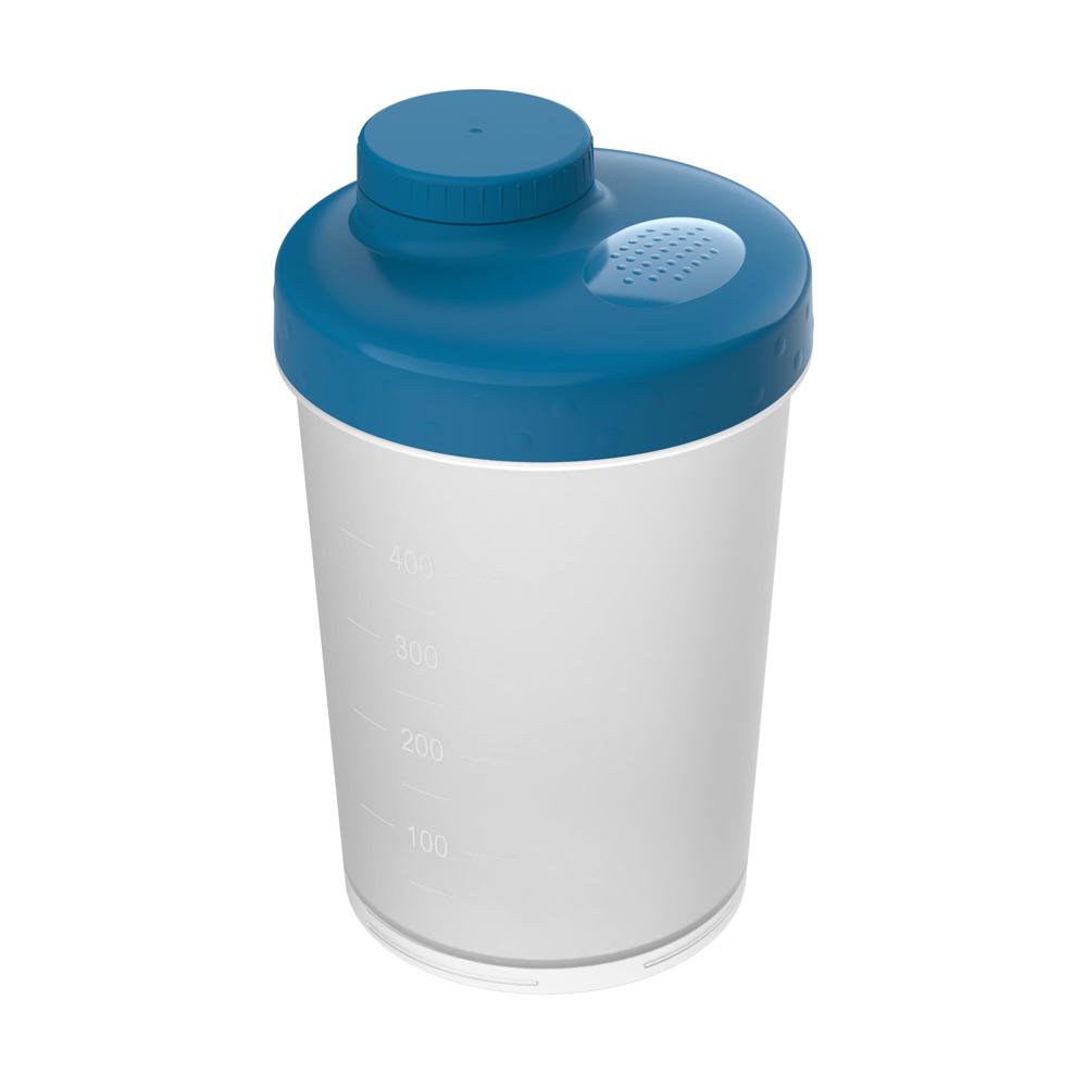 Shaker "Energy", 0,40 l - transparent/ocean