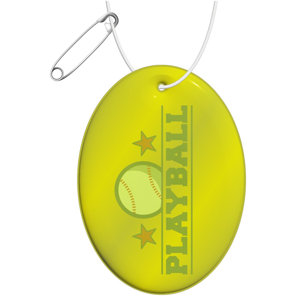 RFX™ H-12 Reflektierender, ovaler Anhänger