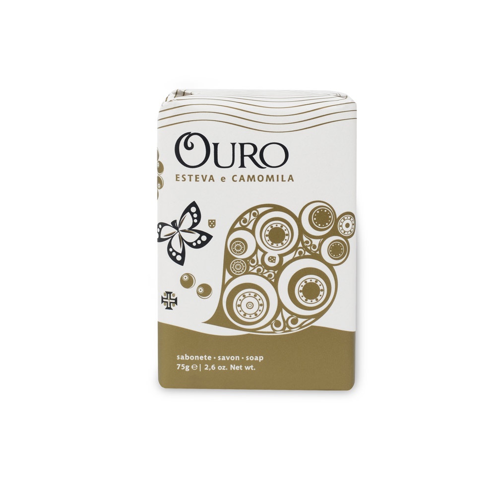 LUSITANOS. Seifen auf Basis von Pflanzenseife und angereichert mit Olivenöl (75 g) - Weiß