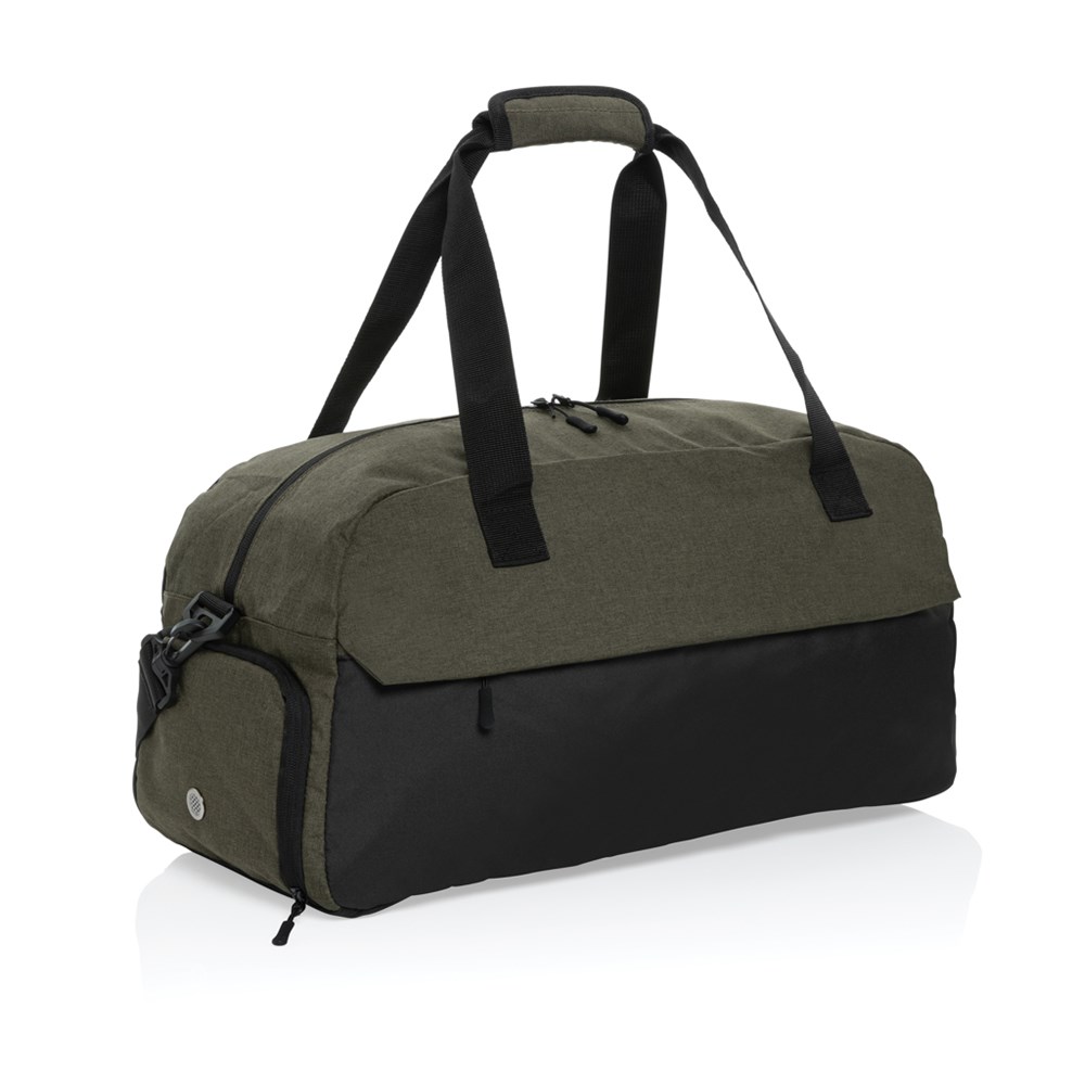 Kazu AWARE™ RPET Weekend-Duffel-Bag - grün (± PMS Green)
