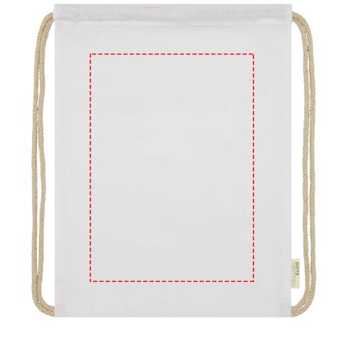 Orissa 140 g/m² Turnbeutel aus Bio-Baumwolle 5L